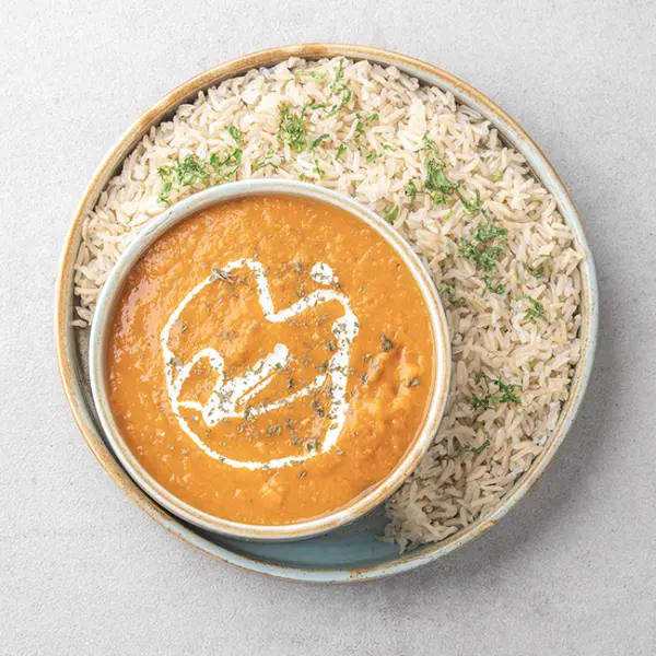 Meals on Me Butter Chicken with Coriander Brown Rice Mix